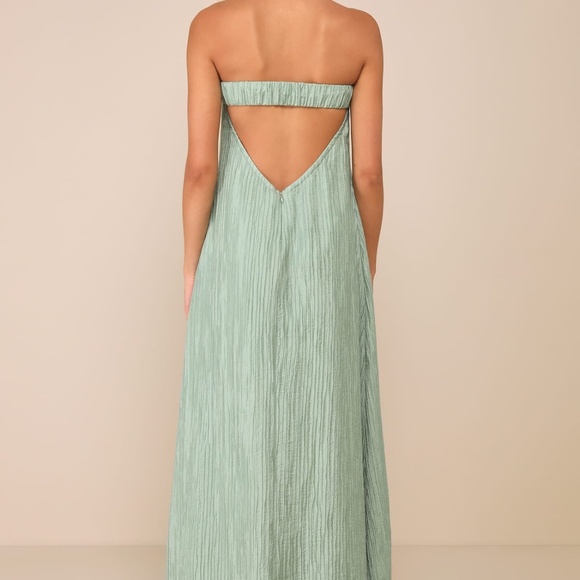 Cutout Strapless Maxi Dress - Lulus - Picture 2 of 7